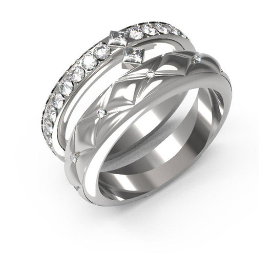 Guess Damenring JUBR04586JWRH52-0