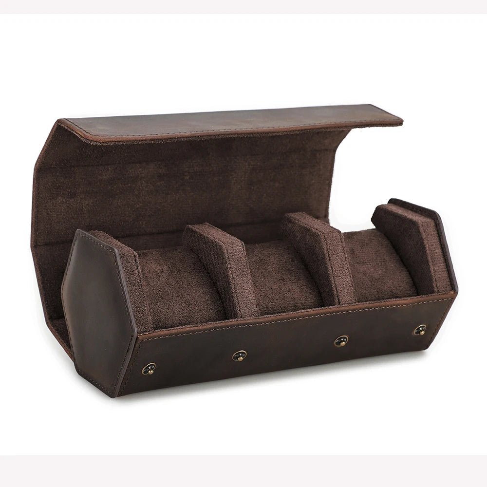 Läderklocklåda – Klocka Stilren - Nordic Jewerly