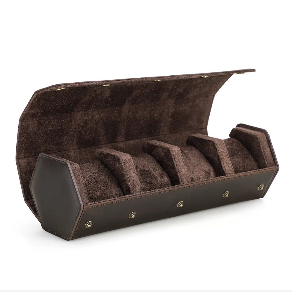 Läderklocklåda – Klocka Stilren - Nordic Jewerly